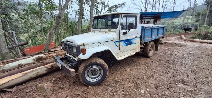 Toyota Band.Jipe Cap.de Aço Chas. Curto Diesel 1997
