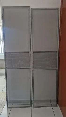 Tela Mosquiteira De Encaixe Regulável Proteção Para Portas