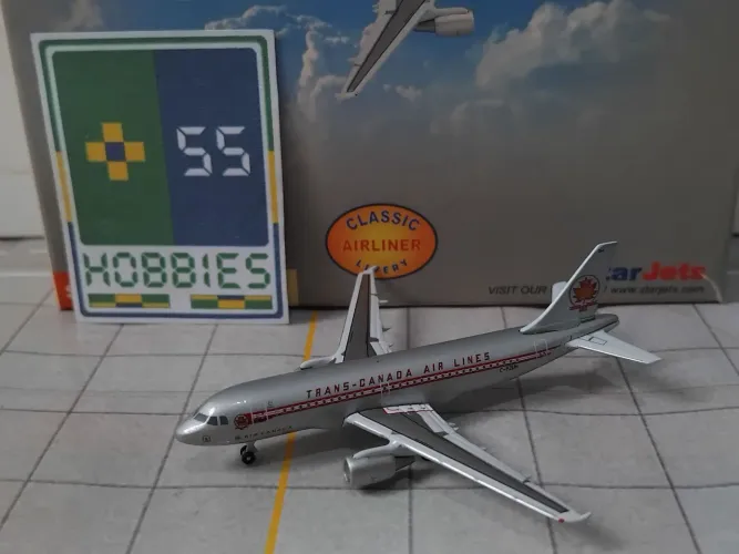Miniatura Avião StarJets 1/500 Air Canada Airbus A319-100 "Retro" "Trans-Canada Airlines"