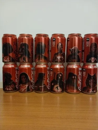 Coleção latas Coca-Cola star wars 2025