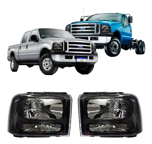 Farol F250 F350 F4000 1998 1999 2000 2001 2002 A 2019 Novo