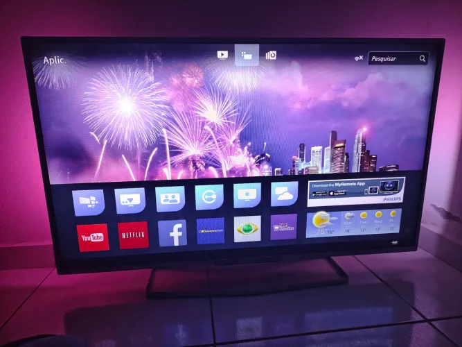 Tv Smart Philips 42 Ambilith 