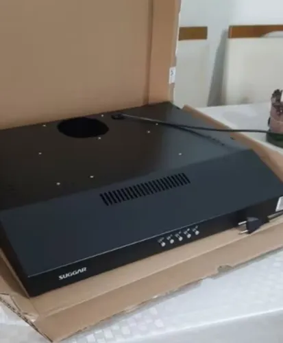 Depurador de ar slim suggar preto 220v - novo na caixa