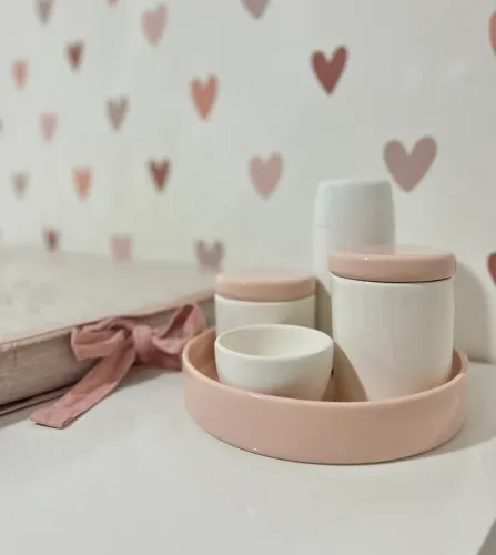 Kit Higiênico para Bebe Bandeja + 3 peças + Térmica