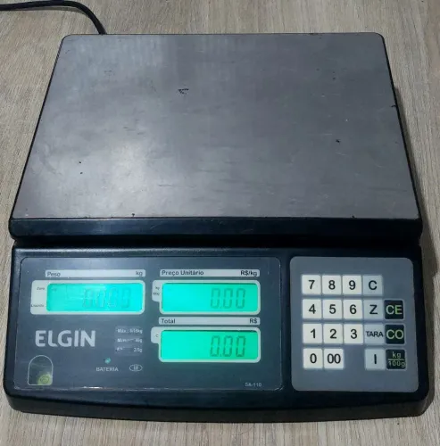 Balança elgin 15kg com bateria