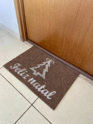 Tapete Capacho Personalizado: Feliz Natal