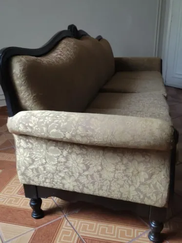jogo de sofa antigo para quem tem estilo