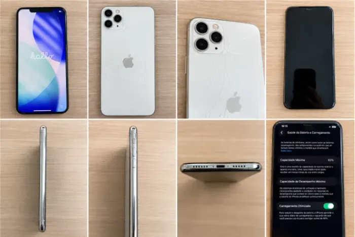 iPhone 11 Pro Max 256GB Branco - Funcionando