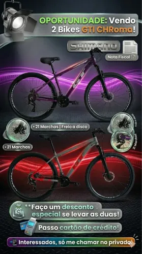 Vendo 2 Bikes GTI CHRoma