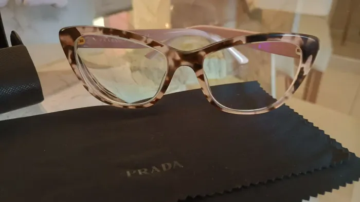 Armação Óculos Feminino Prada