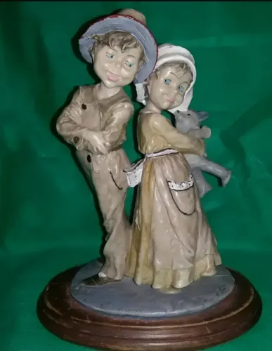 Escultura de resina italiana 