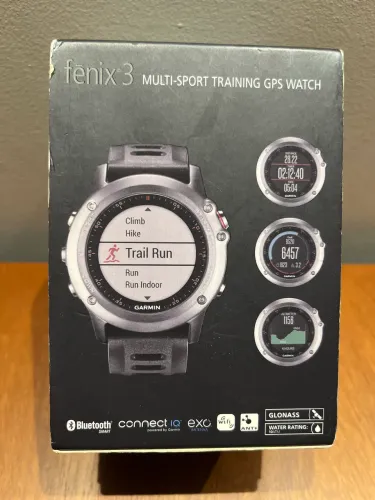 Garmin F?nix 3 Original - Caixa + Carregador + 3 Pulseiras | Excelente Estado
