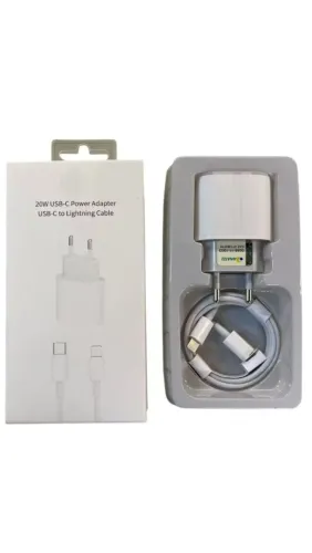 Carregador completo para iphone compativel do 7 até o 14