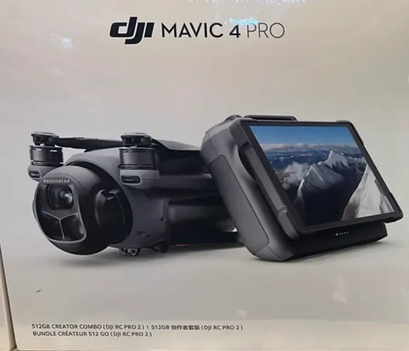 Drone Mavic 4 Pro Creator Fly More Combo Com Tela Novo Lacrado