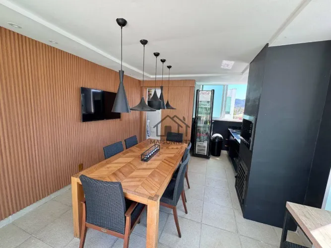 Apartamento com 3 quartos, 2 suítes, piscina e energia solar Campo Belo (próx. Itacoatiara