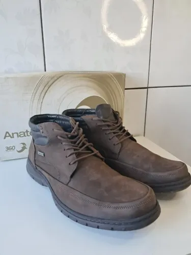 Bota de Couro Anatomic Gel Tamanho 43 - Produto Original