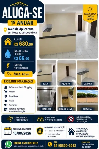 ALUGA-SE - 1º ANDAR