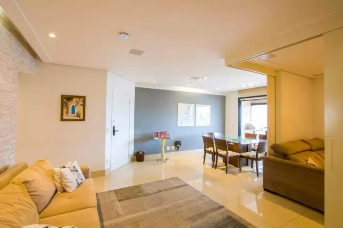 Apartamento à venda em Santo André (Jardim) com 3 dorms (1 suíte), varanda gourmet e 3 vag
