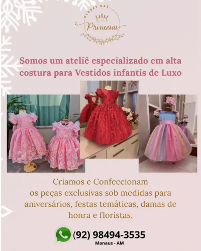 Vestido infantil 