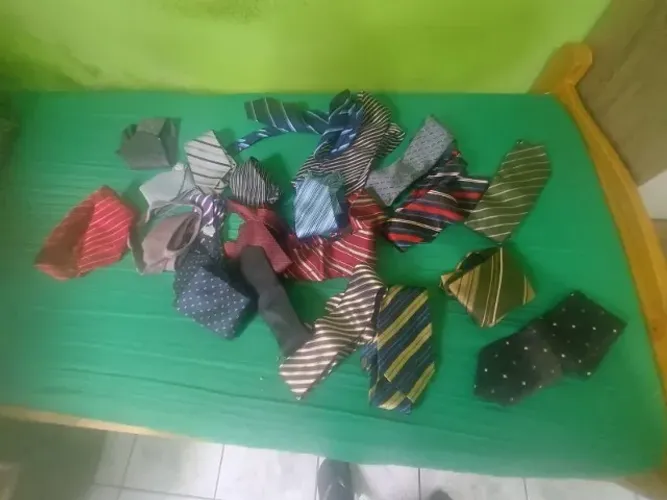 GRAVATAS (CONJUNTO COM 18 GRAVATAS)