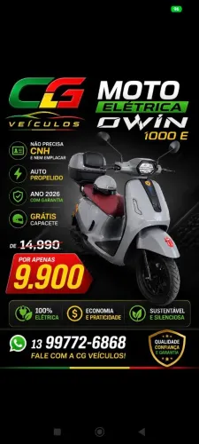 Owen 1000w com baú 