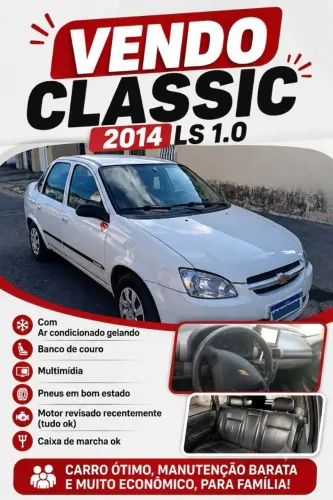 Chevrolet Classic Life/ls 1.0 VHC Flexp. 4P 2014