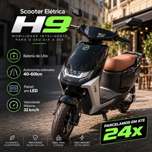 Scooter Elétrica H9 1000W