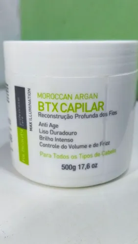 Botox Orgânico Sem Formol de Argan For Beauty 500g