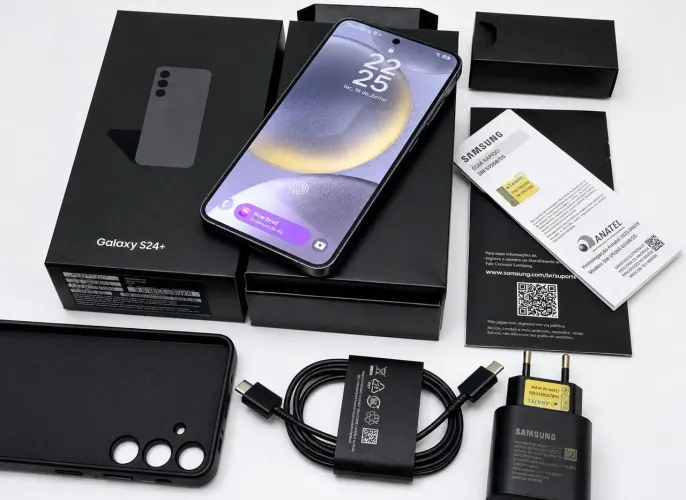 S24 Plus 512GB * Todo Original * Completo na Caixa