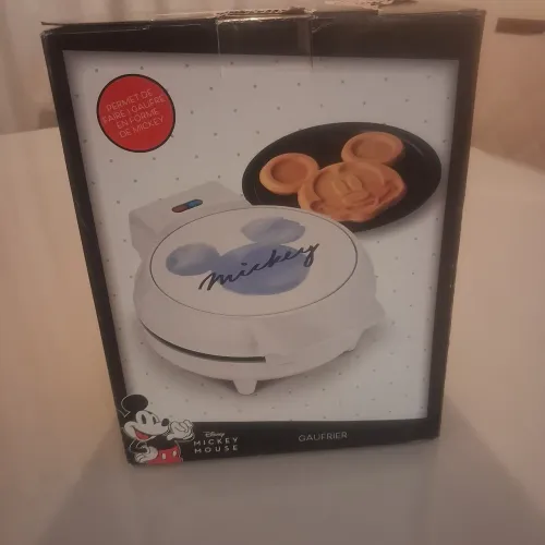 Máquina de waffle mickey nova