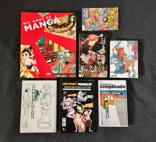 Mangás e Livros - Desapego
