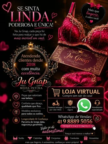 Loja virtual de lingerie