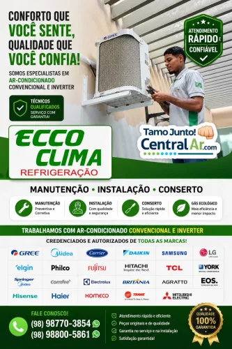 Instalação de ar-condicionado 
