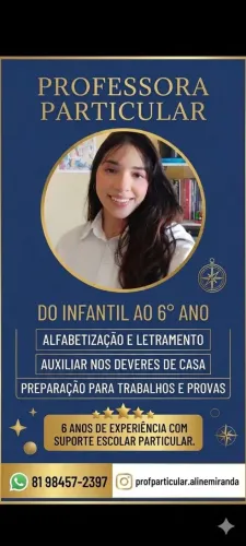 Professora particular ?
