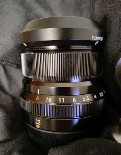 Lente Fujifilm Xf 23mm F/2 R Wr (preta)