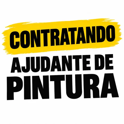 Vaga ajudante pintura