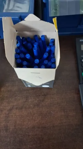 Caneta azul Compactor