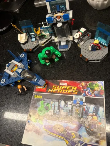 Lego 6868 completo vendo e troco por jogos