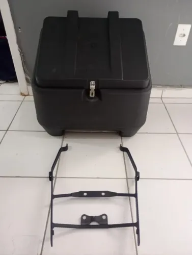 Baú 80 L para moto + suporte - ideal para motoboy