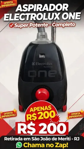 Aspirador de pó Electrolux 1600w 