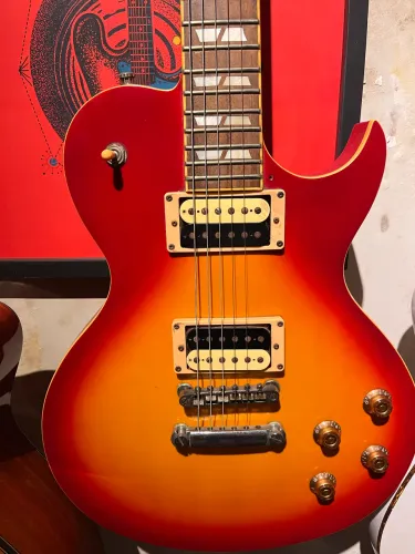 Guitarra SX Les Paul com captação PRS