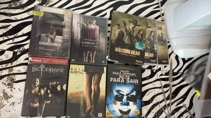 Dvds Lote Filmes 6 Cadáveres Espíritos 2 1 temporada the Walking Dead