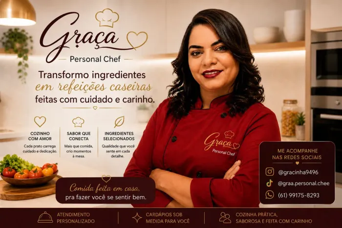 PERSONAL CHEFE EM SUA CASA