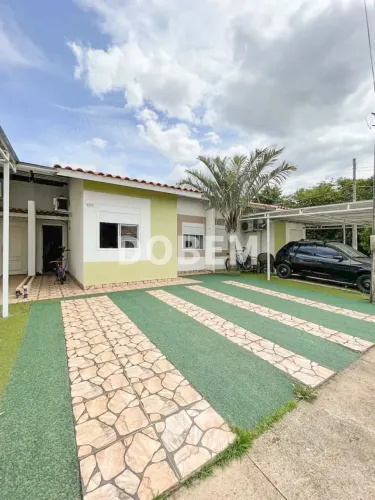 Casa à venda no condomínio Terra Nova IV  2 dormitórios e pátio nos fundos