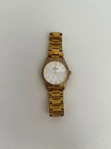 Relógio Champion Dourado Feminino
