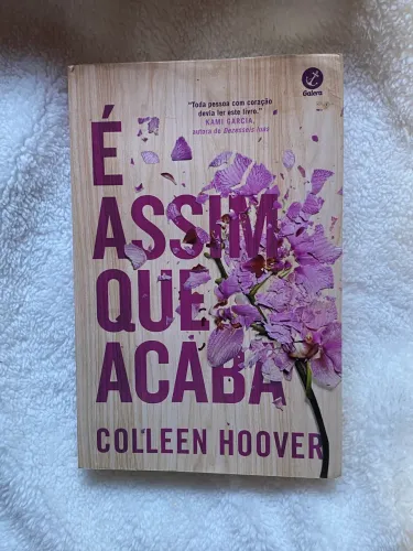 Livro ?É assim que acaba? Colleen Hoover