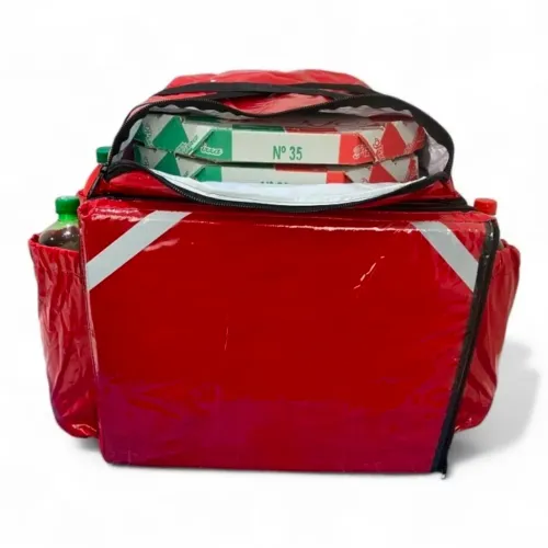 Mochila Térmica para Delivery + Caixa de Isopor 45L, NOVA!