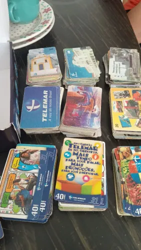 Cartões telefonicos variados 