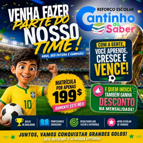 REFORÇO ESCOLAR NO CONJUNTO CEARÁ