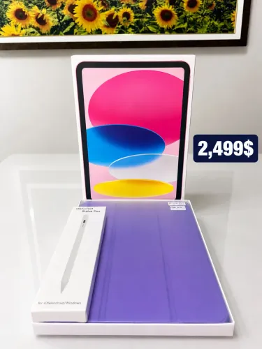 iPad 11 128GB (Chip A16) - NOVO LACRADO C/ CANETA E CAPA